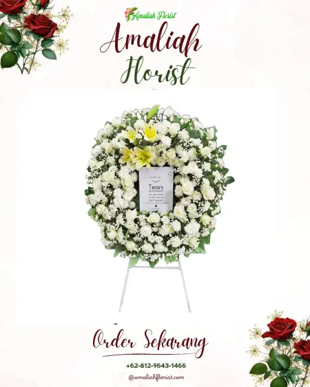 Krans Bunga Duka Ulak Lebar